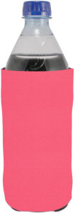 Promotional Koozies: Blank Sewn Collapsible Water Bottle Insulators